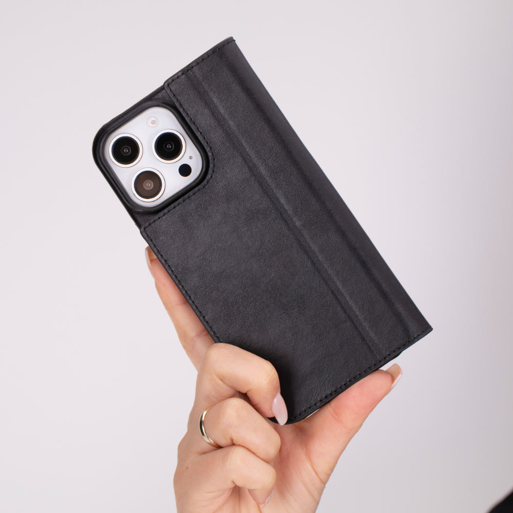 Sonat iPhone 16 Pro Max (6.9") Leather Folio Wallet Case