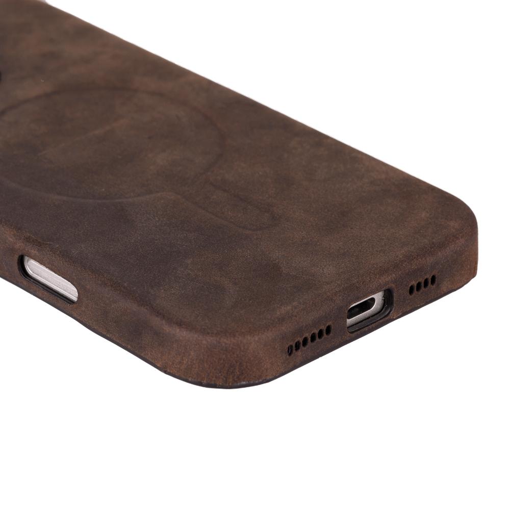 Vento iPhone 16 Pro Max Genuine Leather Snap on Case