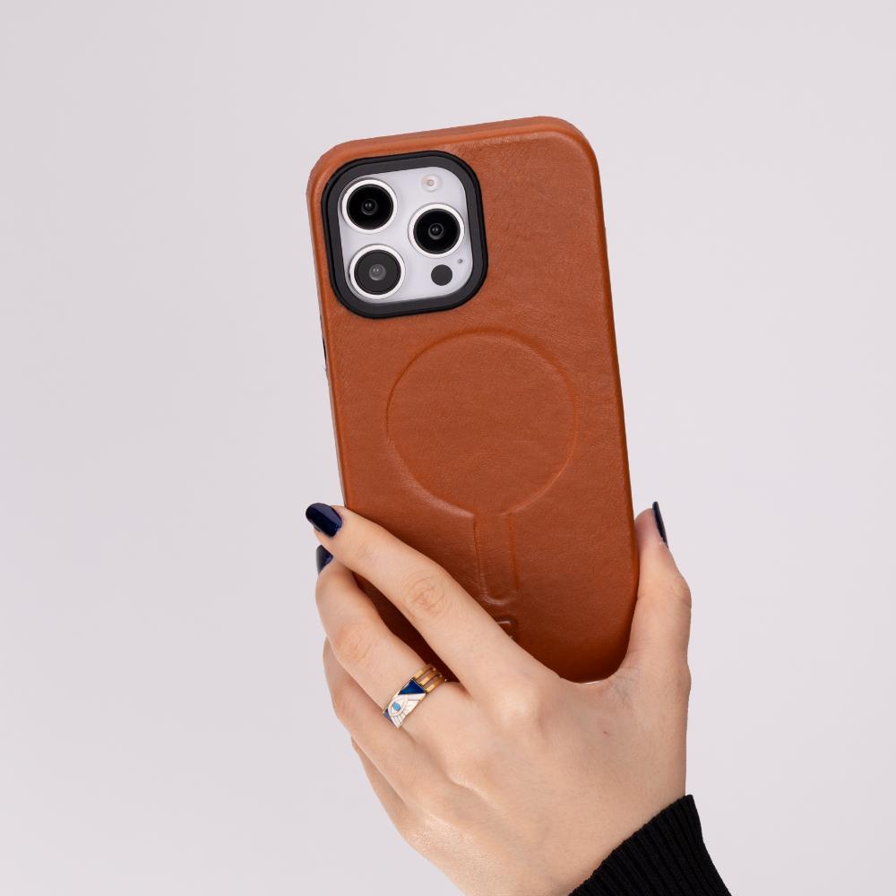 iPhone 16 Pro (6.3") Lexora Leather Case with MagSafe