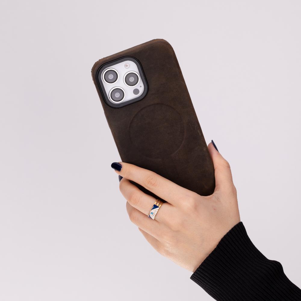 iPhone 16 Pro (6.3") Lexora Leather Case with MagSafe