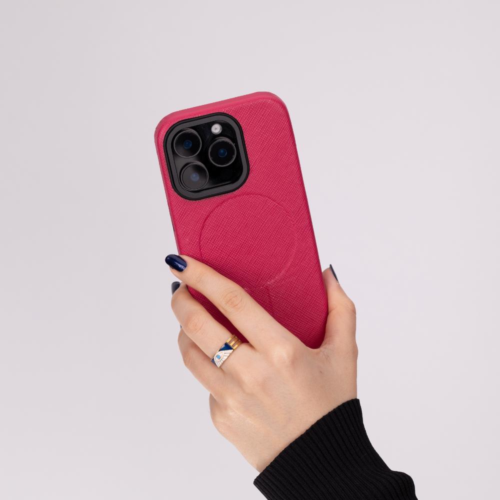 iPhone 16 Pro (6.3") Lexora Leather Case with MagSafe