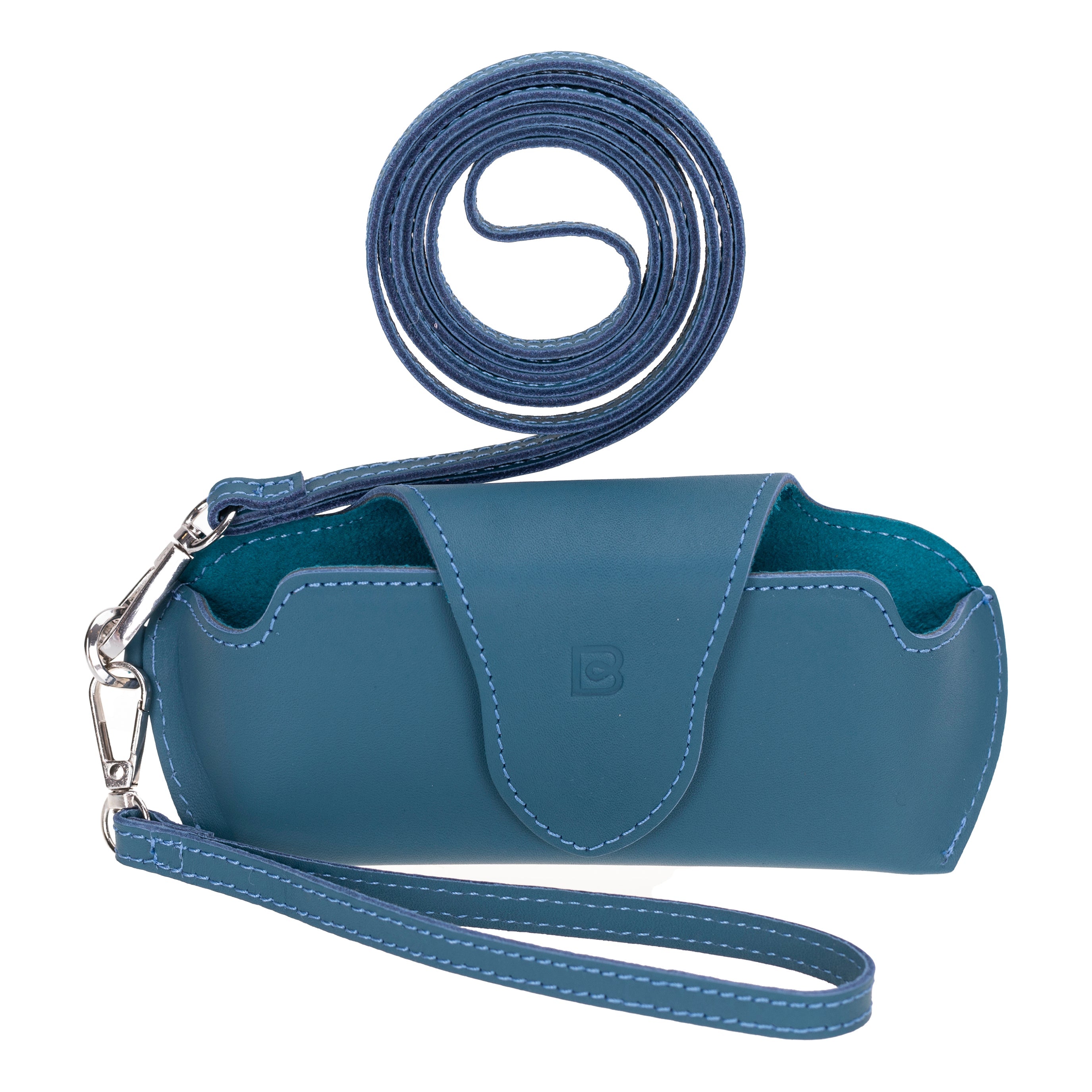 Riviera Brillenetui aus echtem Leder