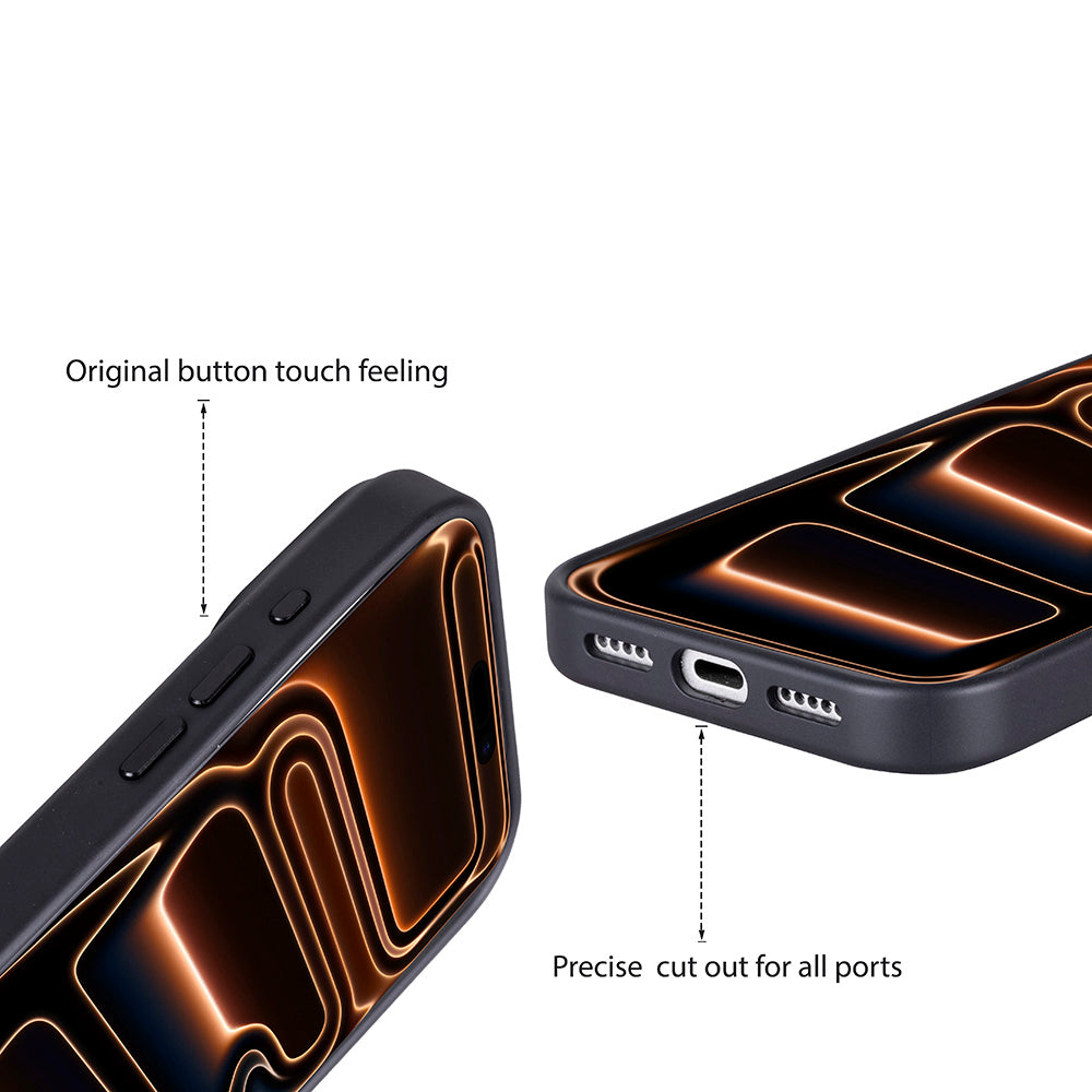Étui en cuir avec porte-cartes pour iPhone 17 Pro (6.3")