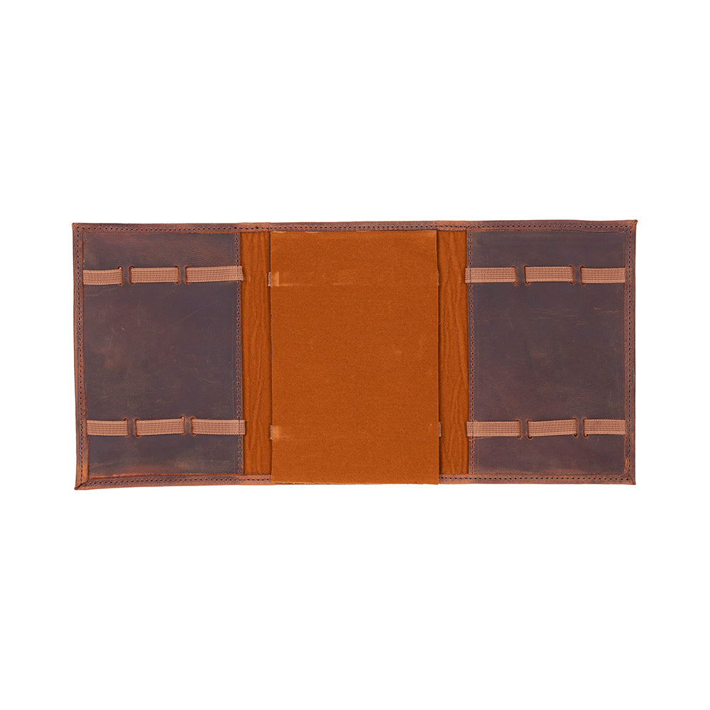Triple Watch Band Genuine Leather Organizer