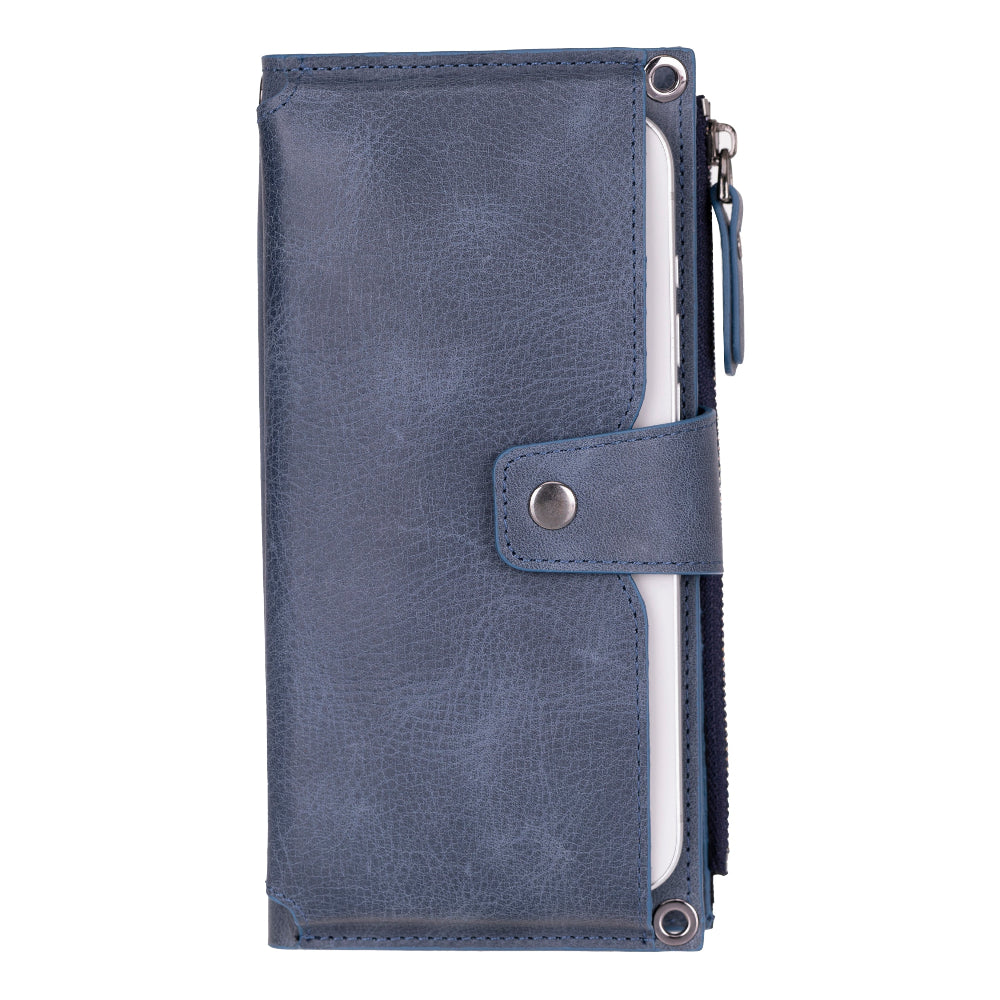 Lozan Strap Genuine Leather Crossbody Wallet