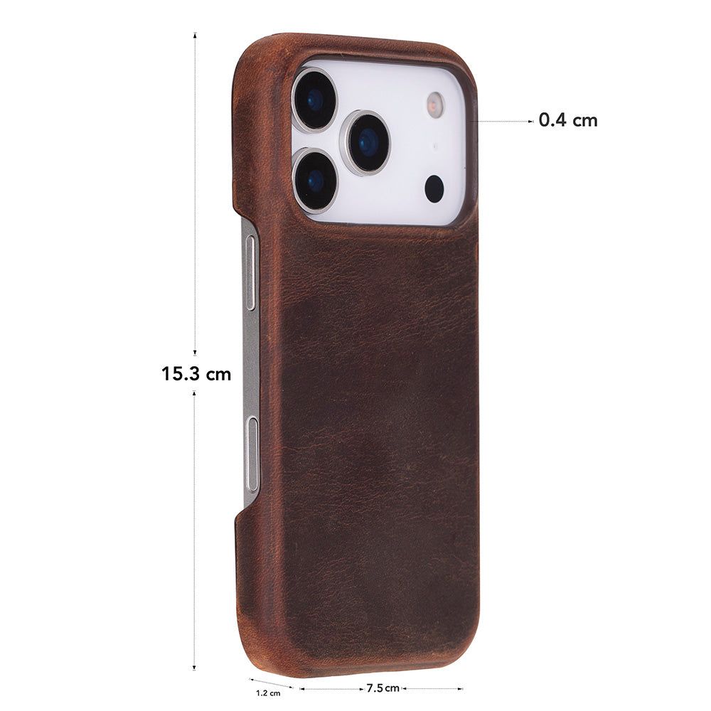 iPhone 17 Pro (6.3") Ultimate Jacket Genuine Leather Case