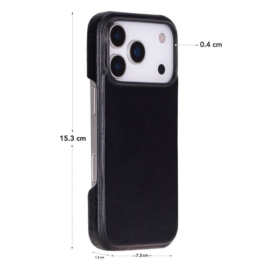iPhone 17 Pro (6.3") Ultimate Jacket Genuine Leather Case
