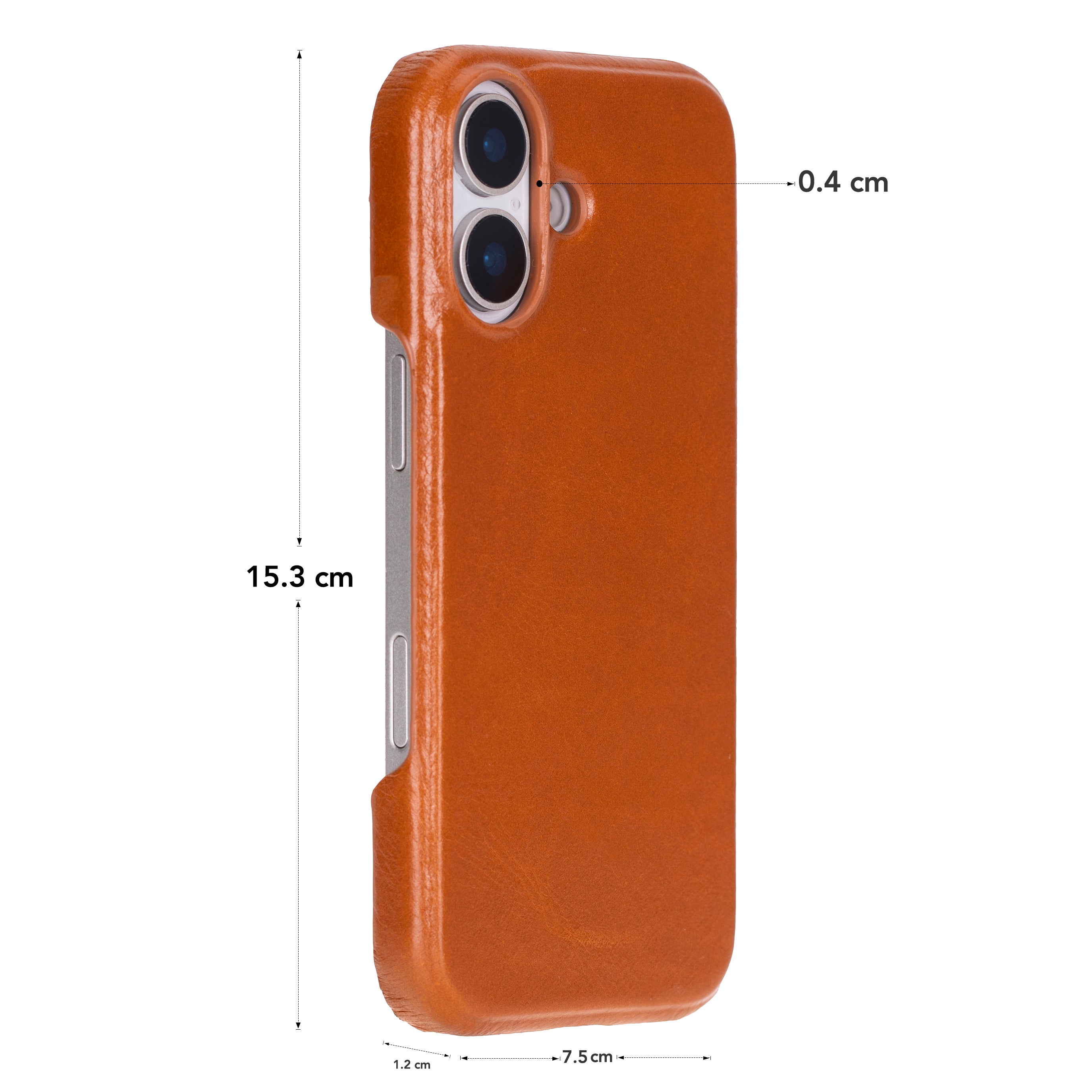 Ultimate Jacket iPhone 17 (6,3") Echtlederhülle
