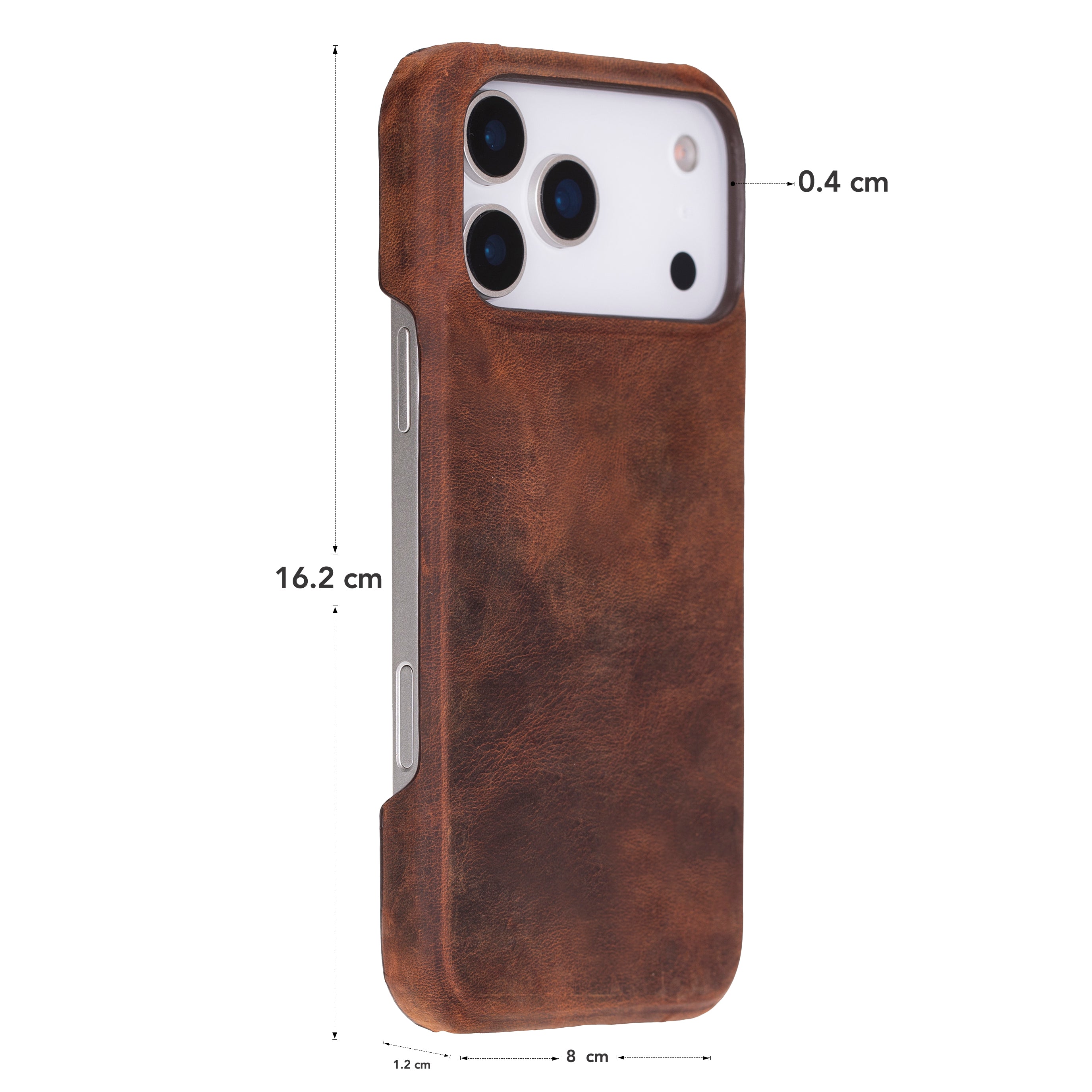 Ultimate Jacket iPhone 17 Pro Max (6,9") Echtlederhülle