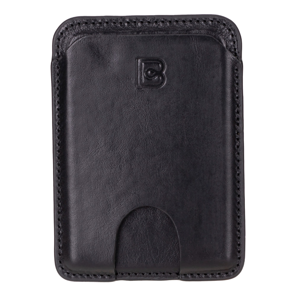 Porte-cartes magnétique Bouletta MagFit en cuir véritable
