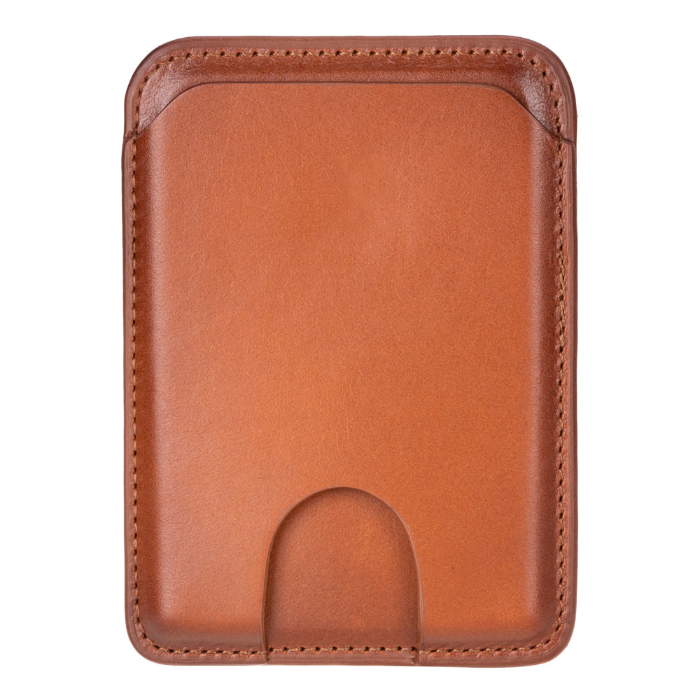 Porte-cartes magnétique en cuir véritable MagFit