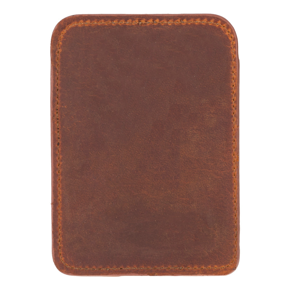 Porte-cartes magnétique en cuir véritable MagFit