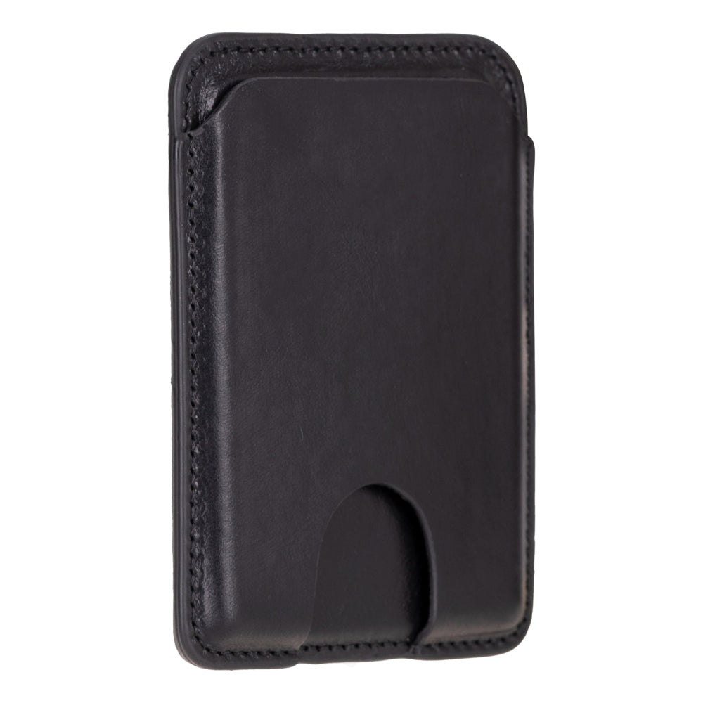 Porte-cartes magnétique en cuir véritable MagFit