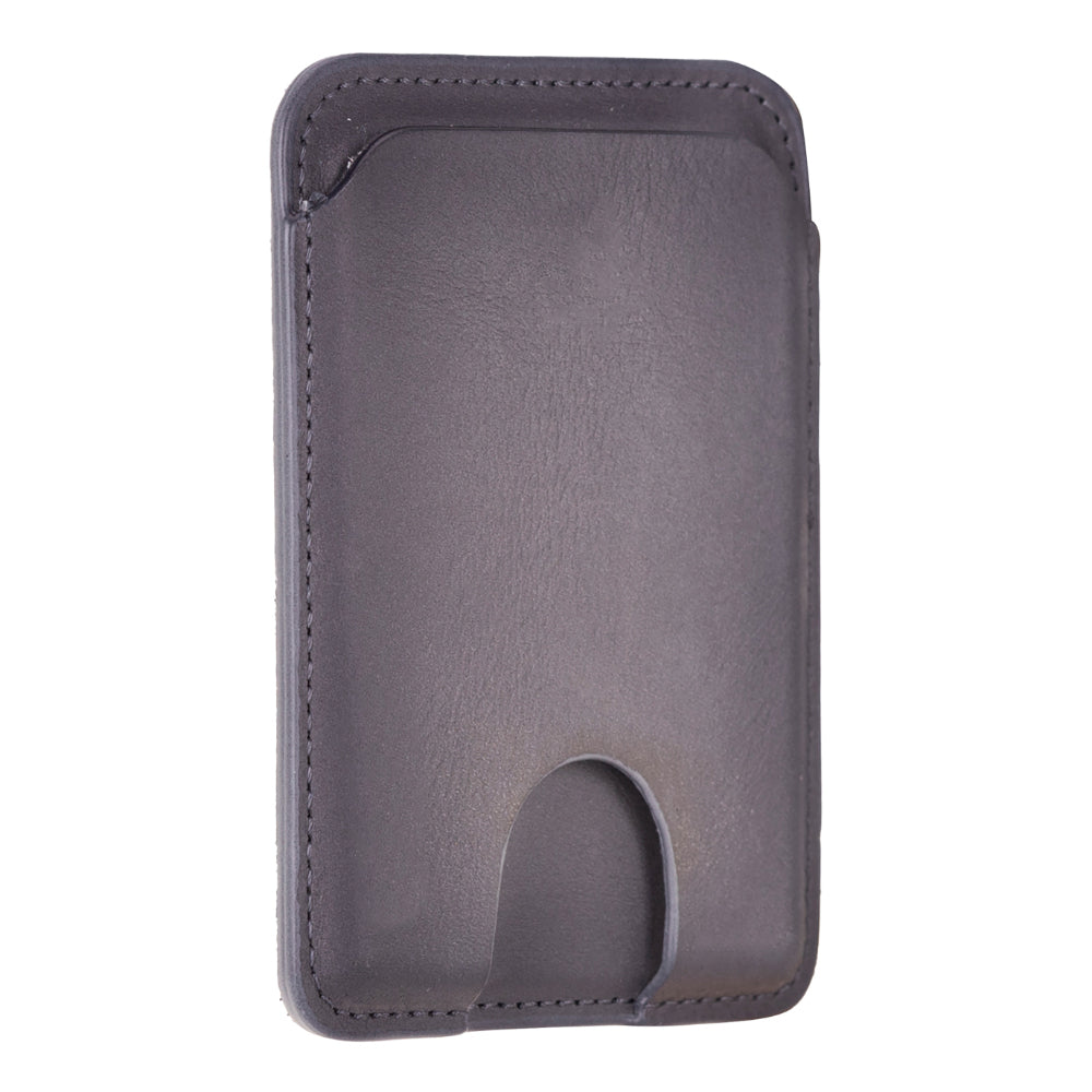Porte-cartes magnétique en cuir véritable MagFit
