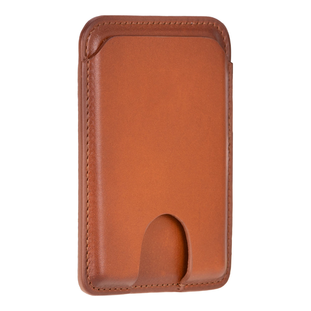 Porte-cartes magnétique en cuir véritable MagFit