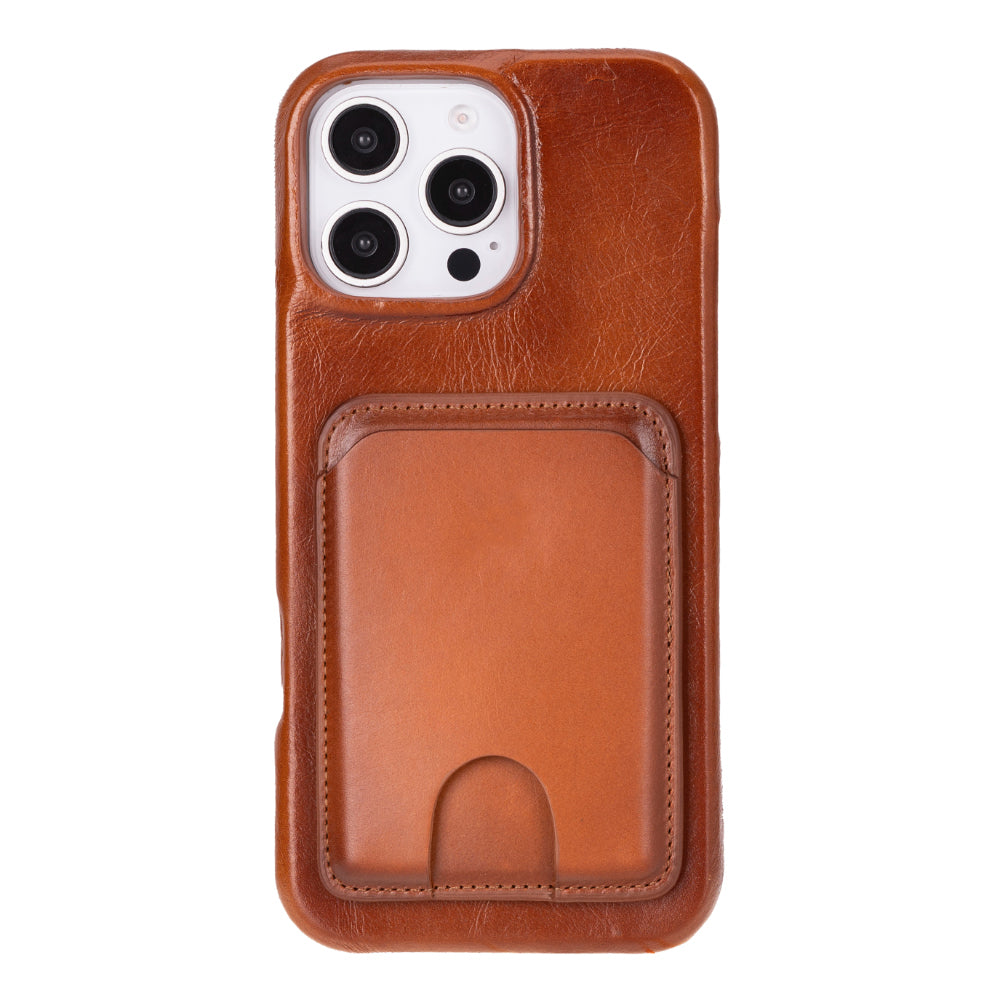 Porte-cartes magnétique en cuir véritable MagFit