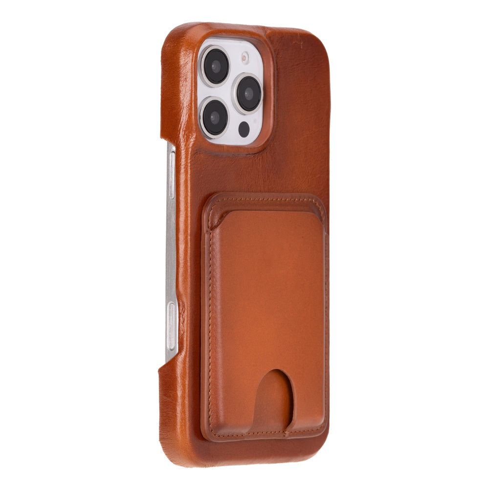 Porte-cartes magnétique en cuir véritable MagFit