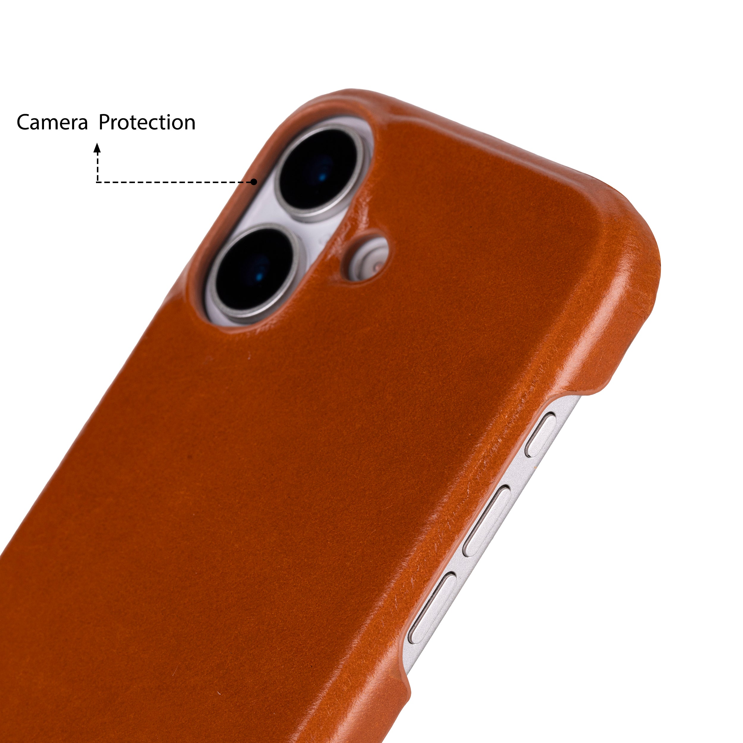 Ultimate Jacket iPhone 17 (6,3") Echtlederhülle