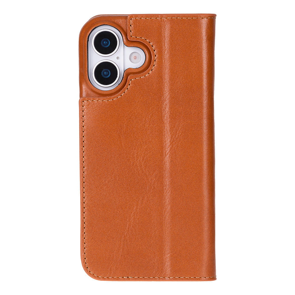 Sonat iPhone 17 (6.3") Leather Folio Wallet Case
