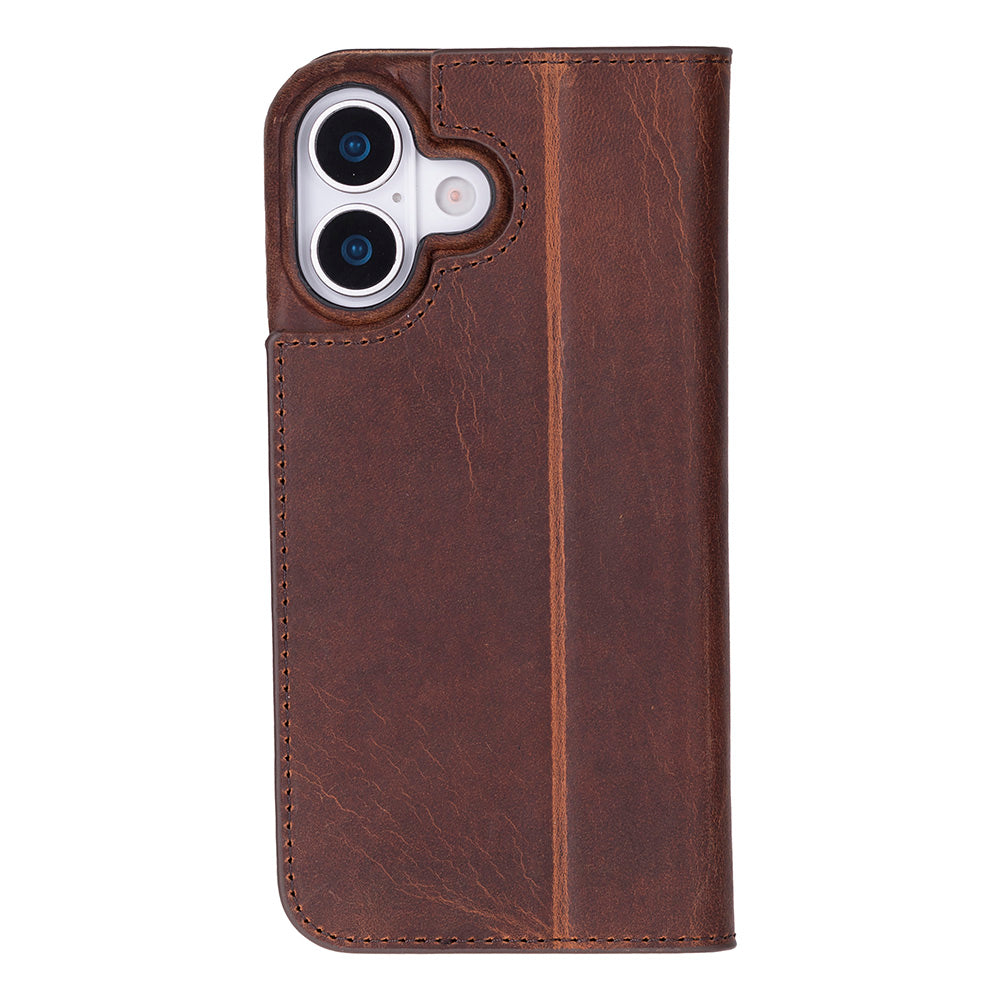 Sonat iPhone 17 (6.3") Leather Folio Wallet Case