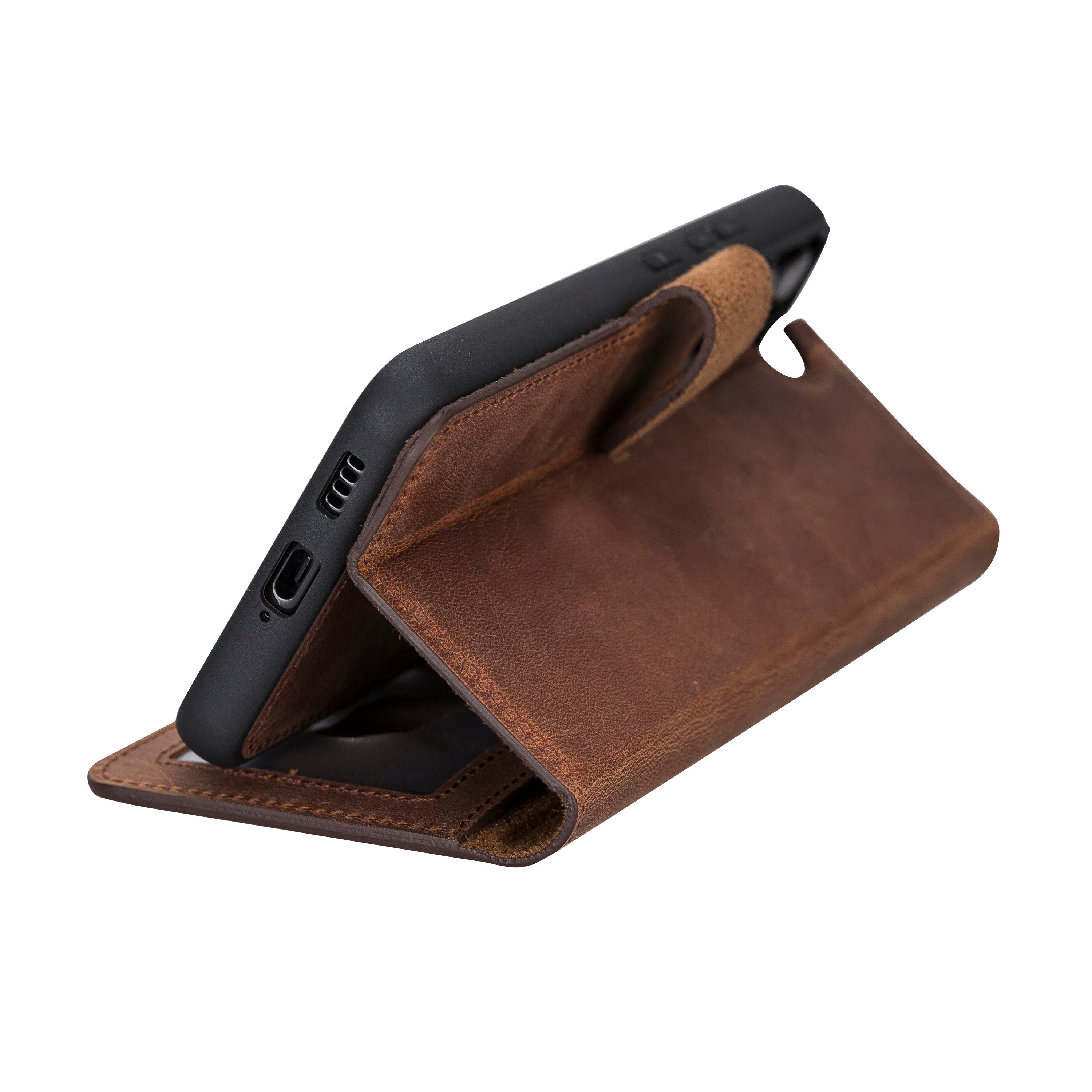 Magic Samsung Galaxy S22 Plus Leather Detachable Wallet Case
