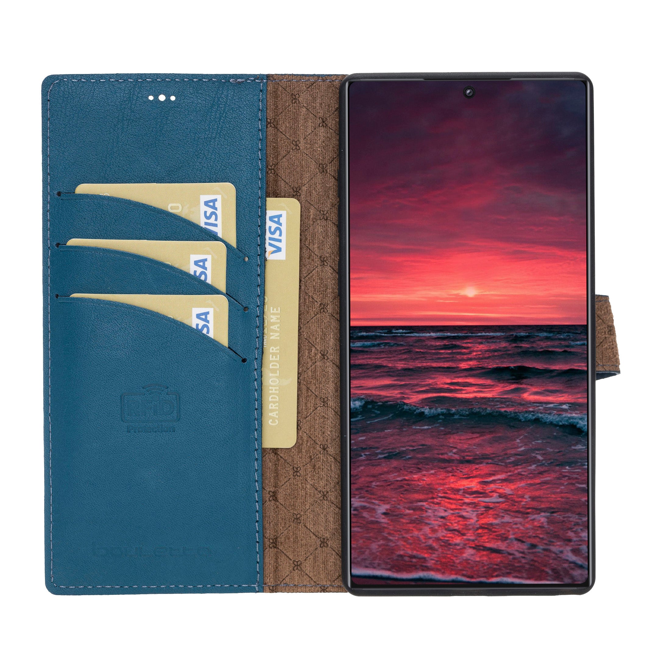 Samsung Galaxy Note 10 Series Genuine Leather Detachble Wallet Case