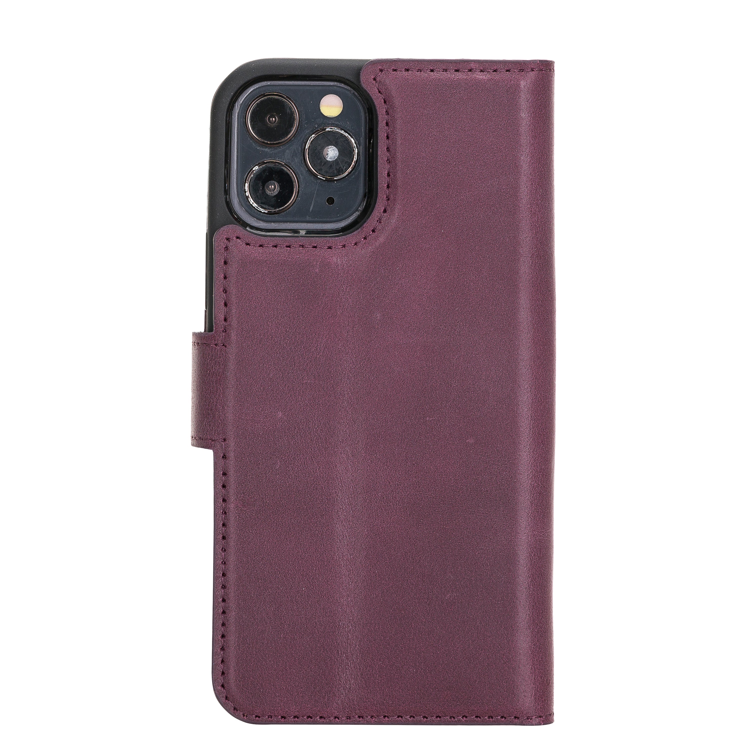 iPhone 12 Series Genuine Leather Magic Detachable Wallet Cases