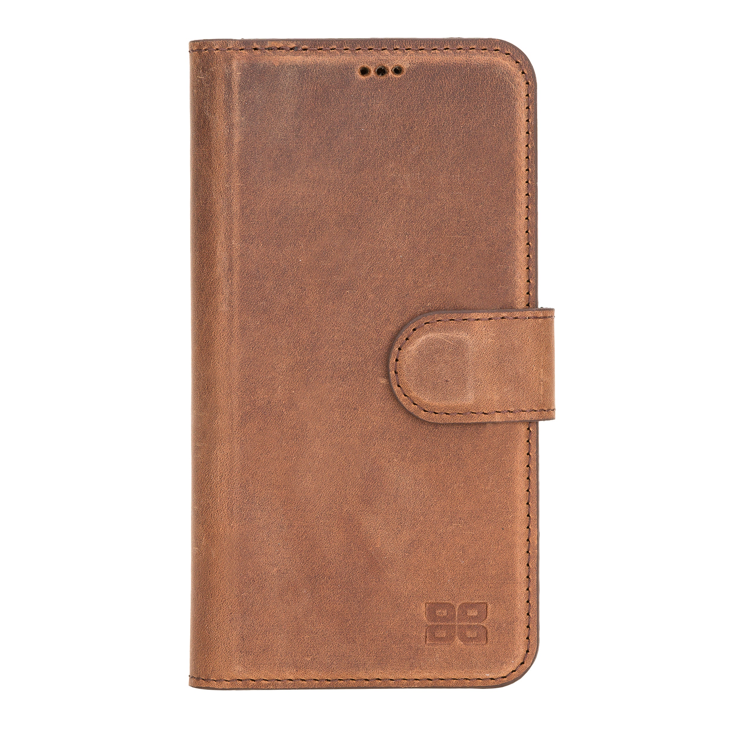 iPhone 12 Series Genuine Leather Magic Detachable Wallet Cases