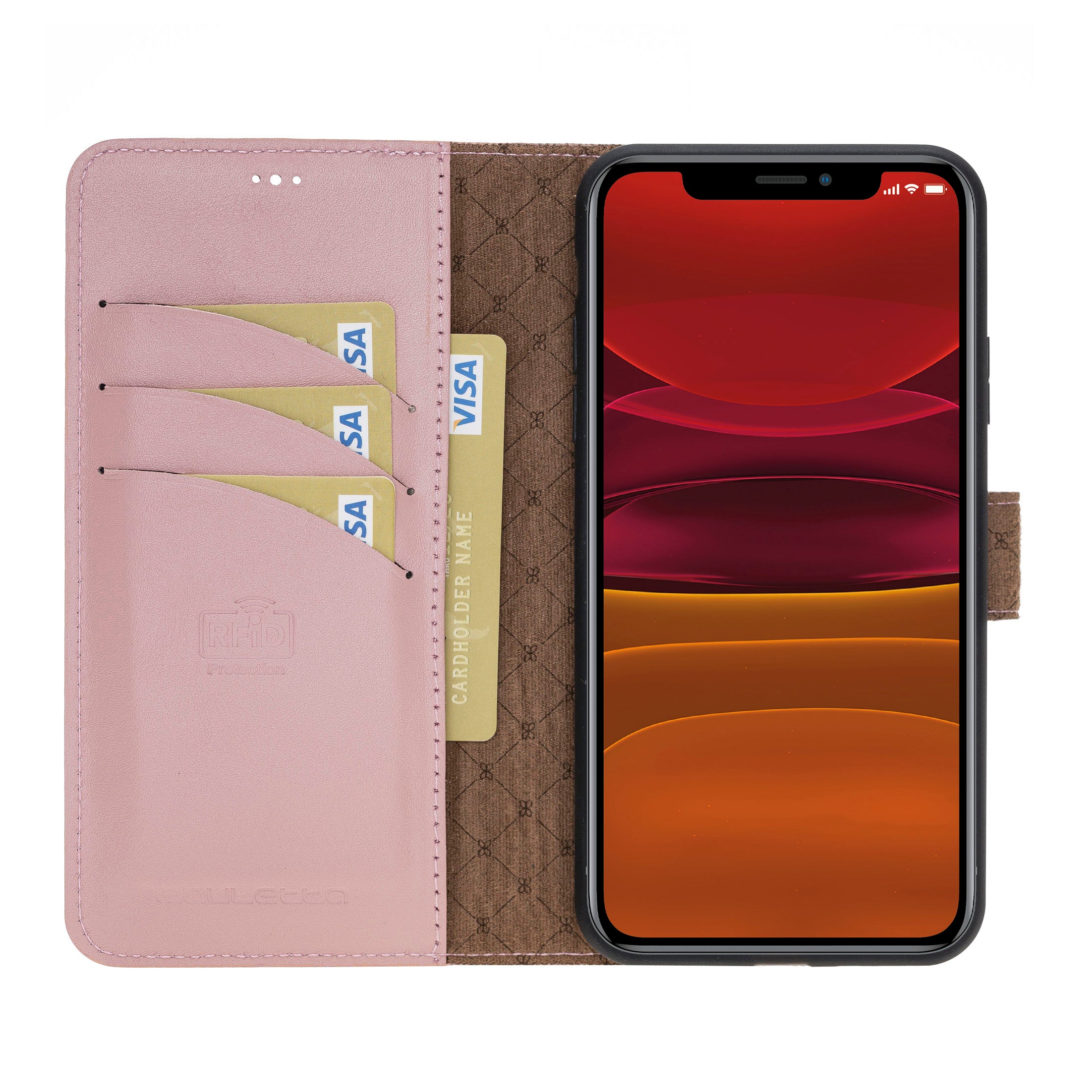 iPhone 11 Series Genuine Leather Magic Detachable Wallet Case