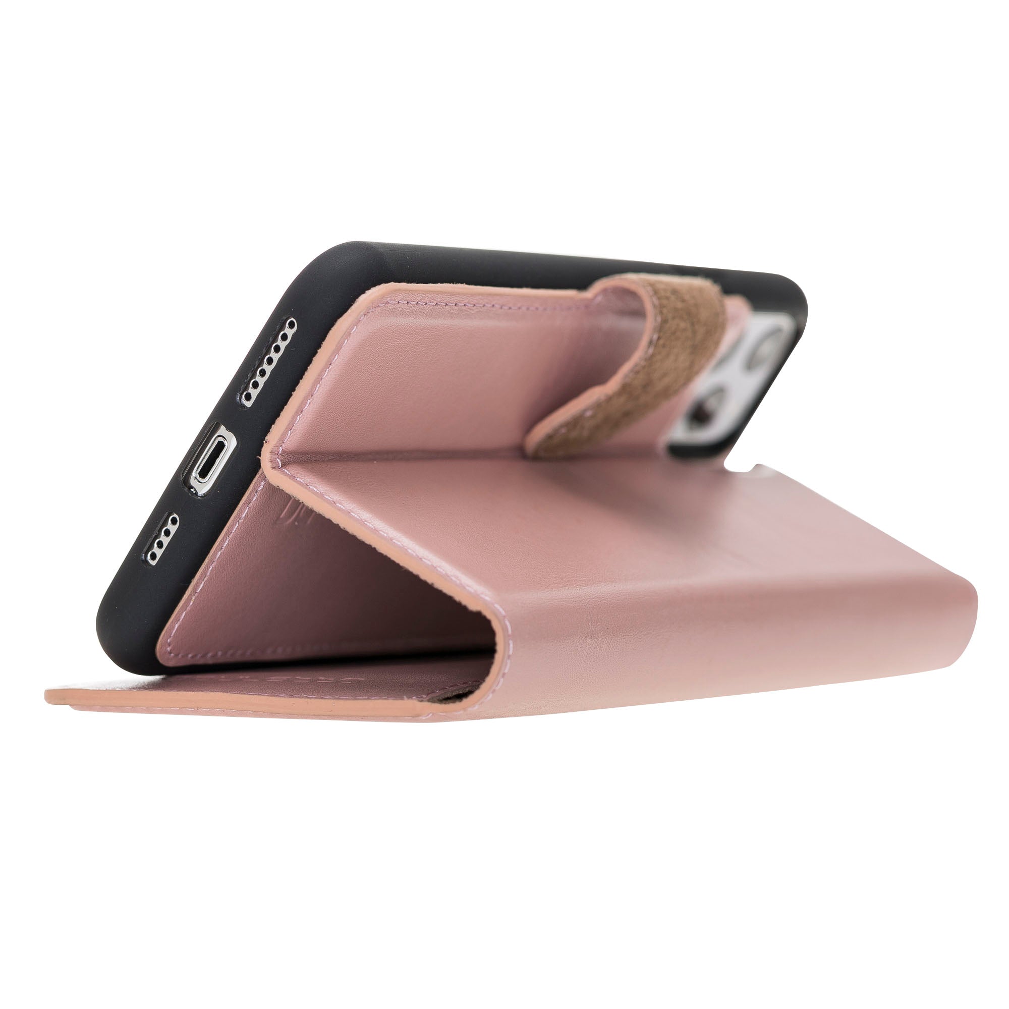 iPhone 11 Series Genuine Leather Magic Detachable Wallet Case