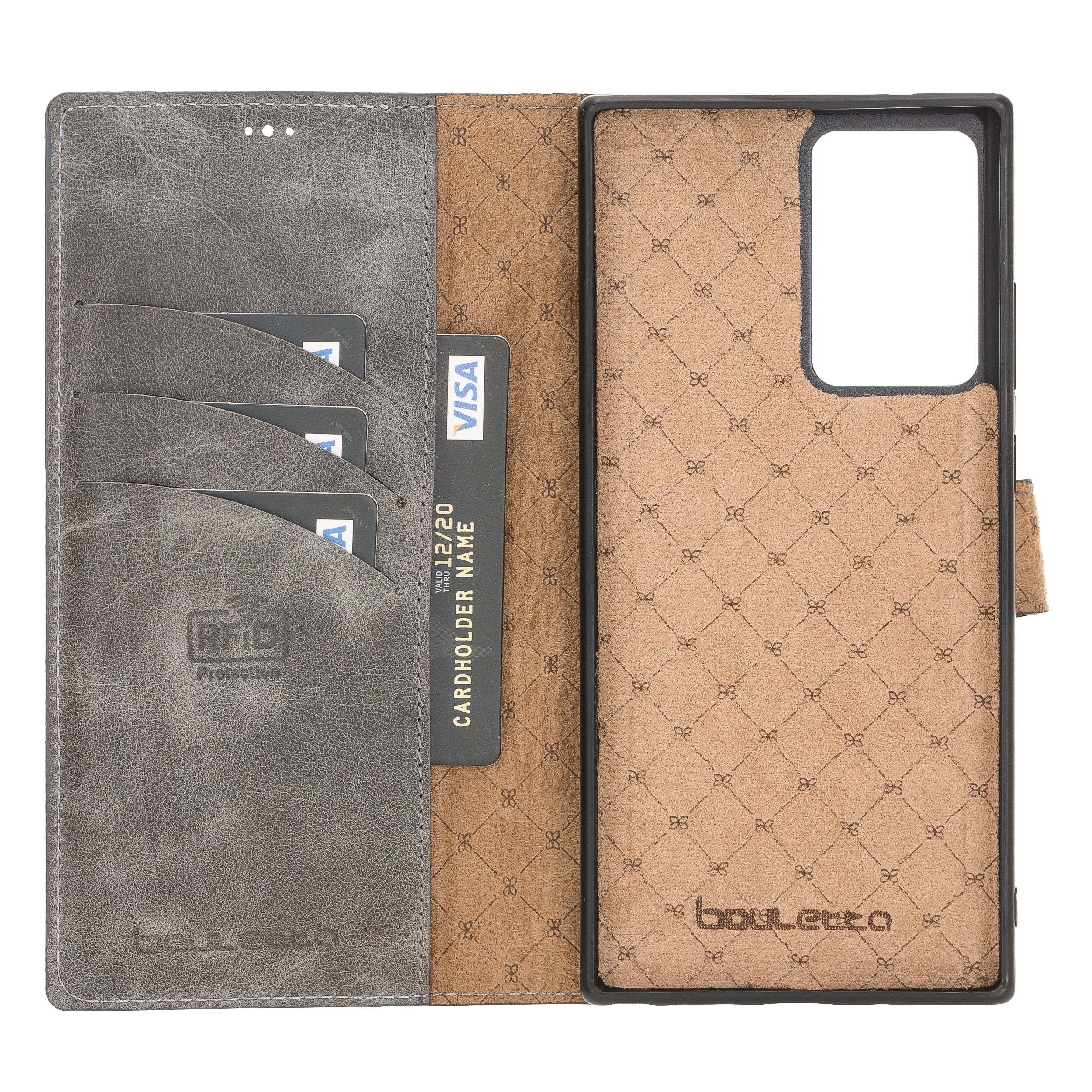 Samsung Galaxy Note 20 Series Genuine Leather Magic Detachble Wallet Case