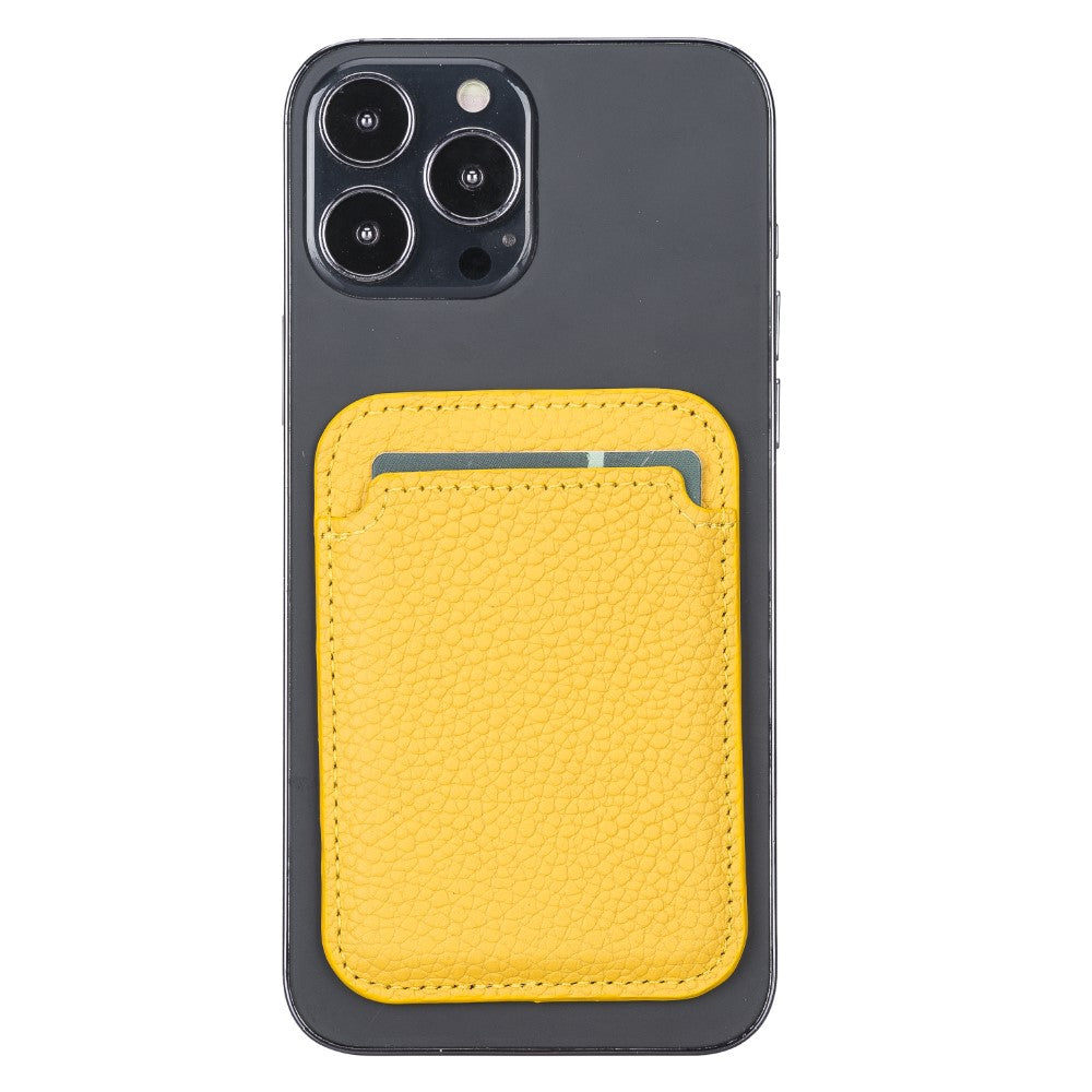 Maggy Leather Magnetic Card Holder