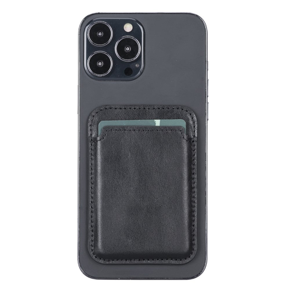 Maggy Leather Magnetic Card Holder