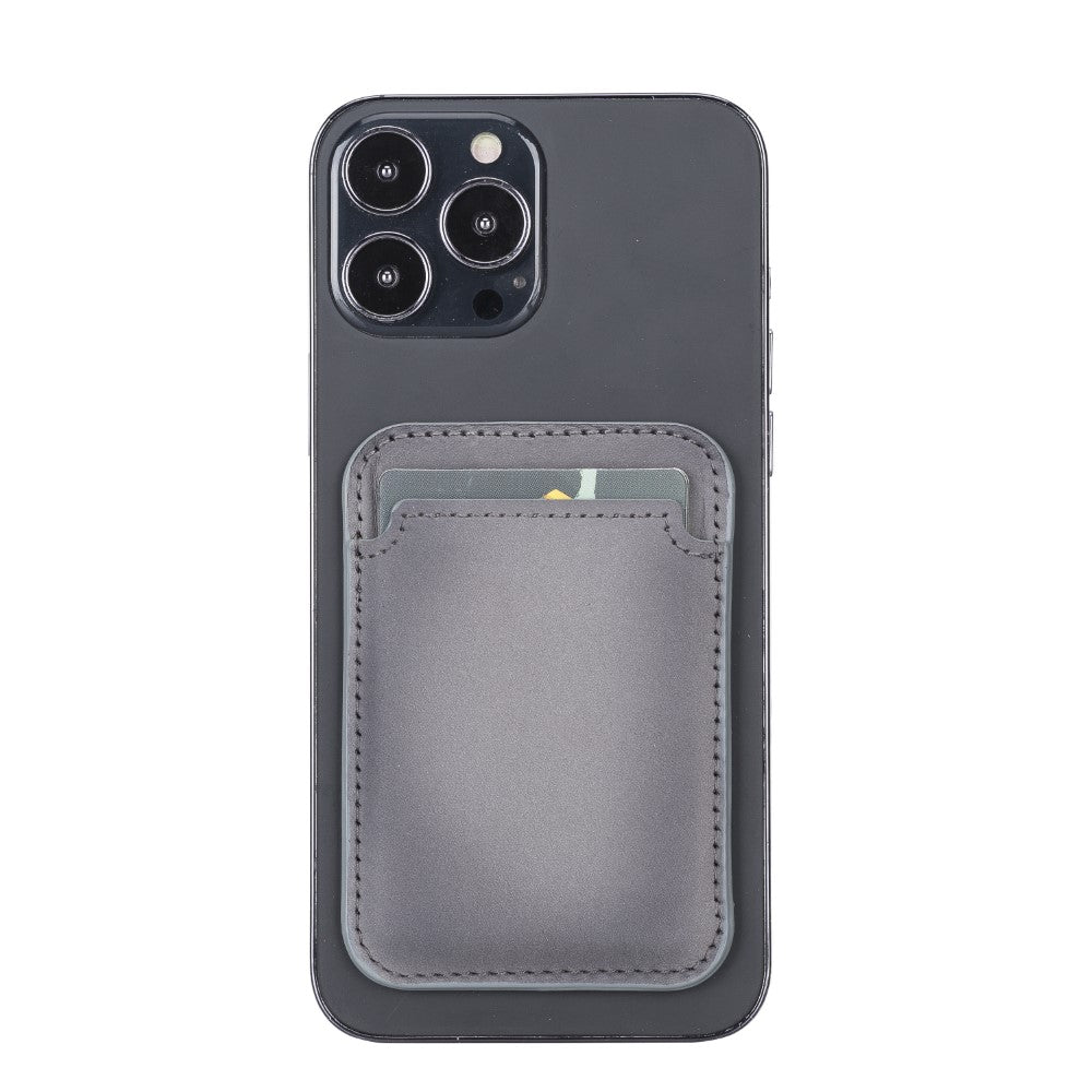 Maggy Leather Magnetic Card Holder