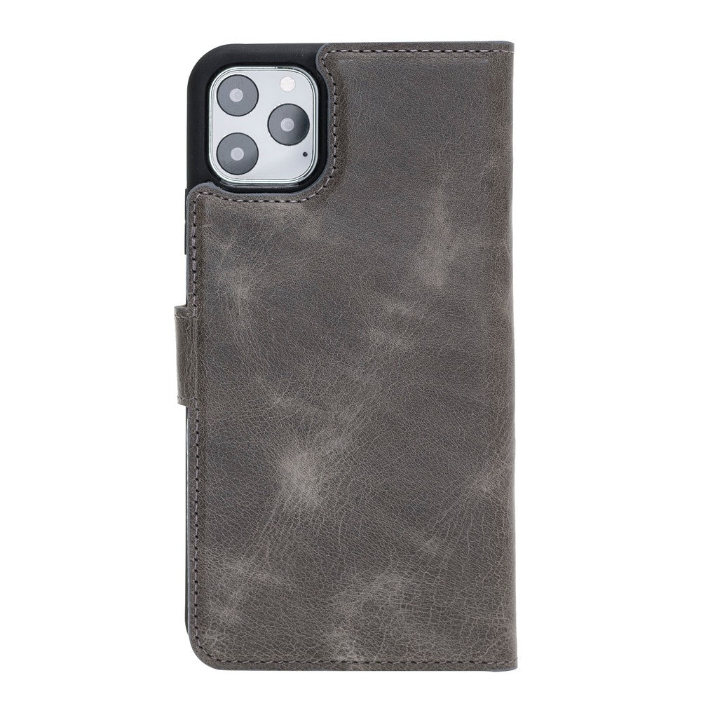 iPhone 11 Series Genuine Leather Magic Detachable Wallet Case