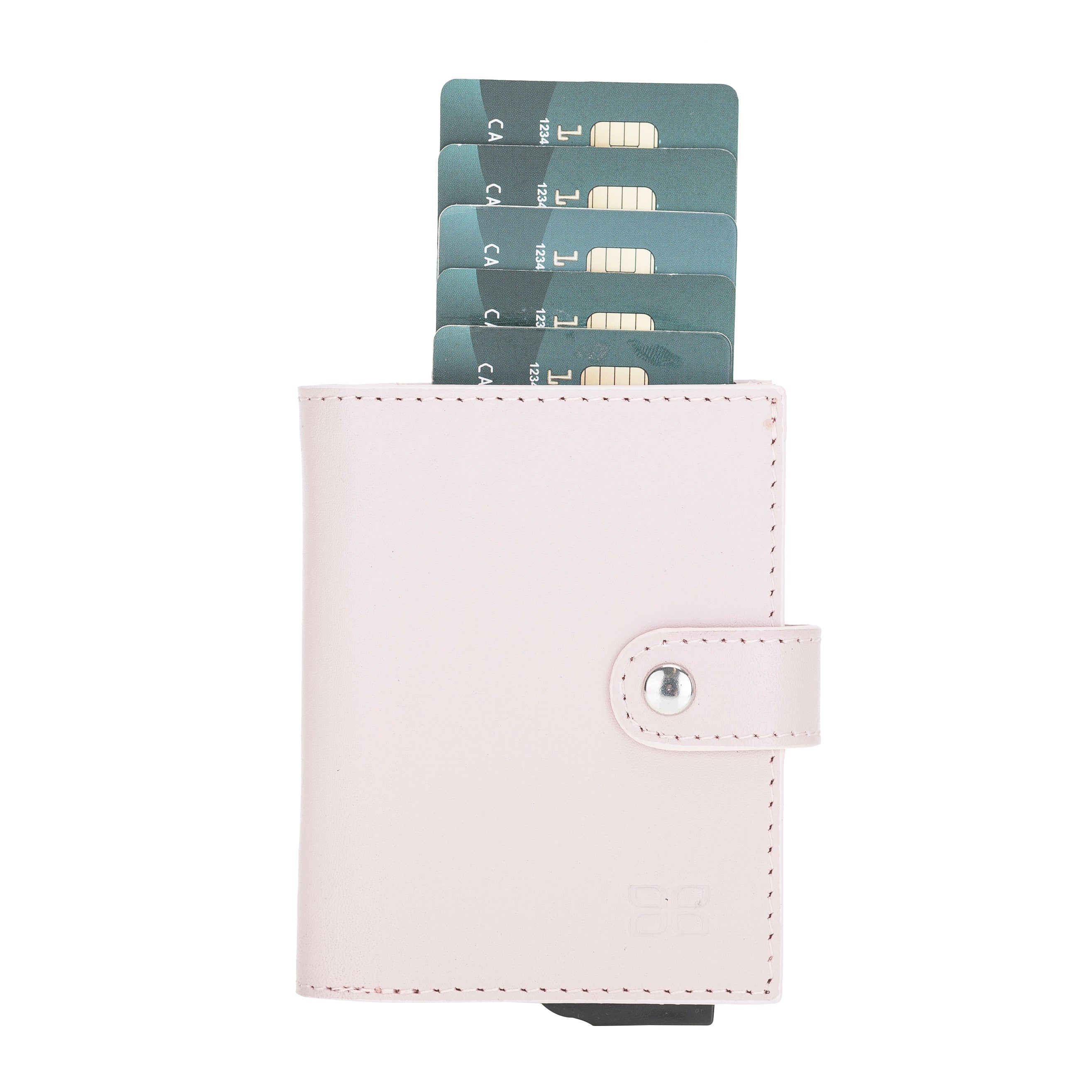 Palermo Genuine Leather Zip Mechanical Card Holder