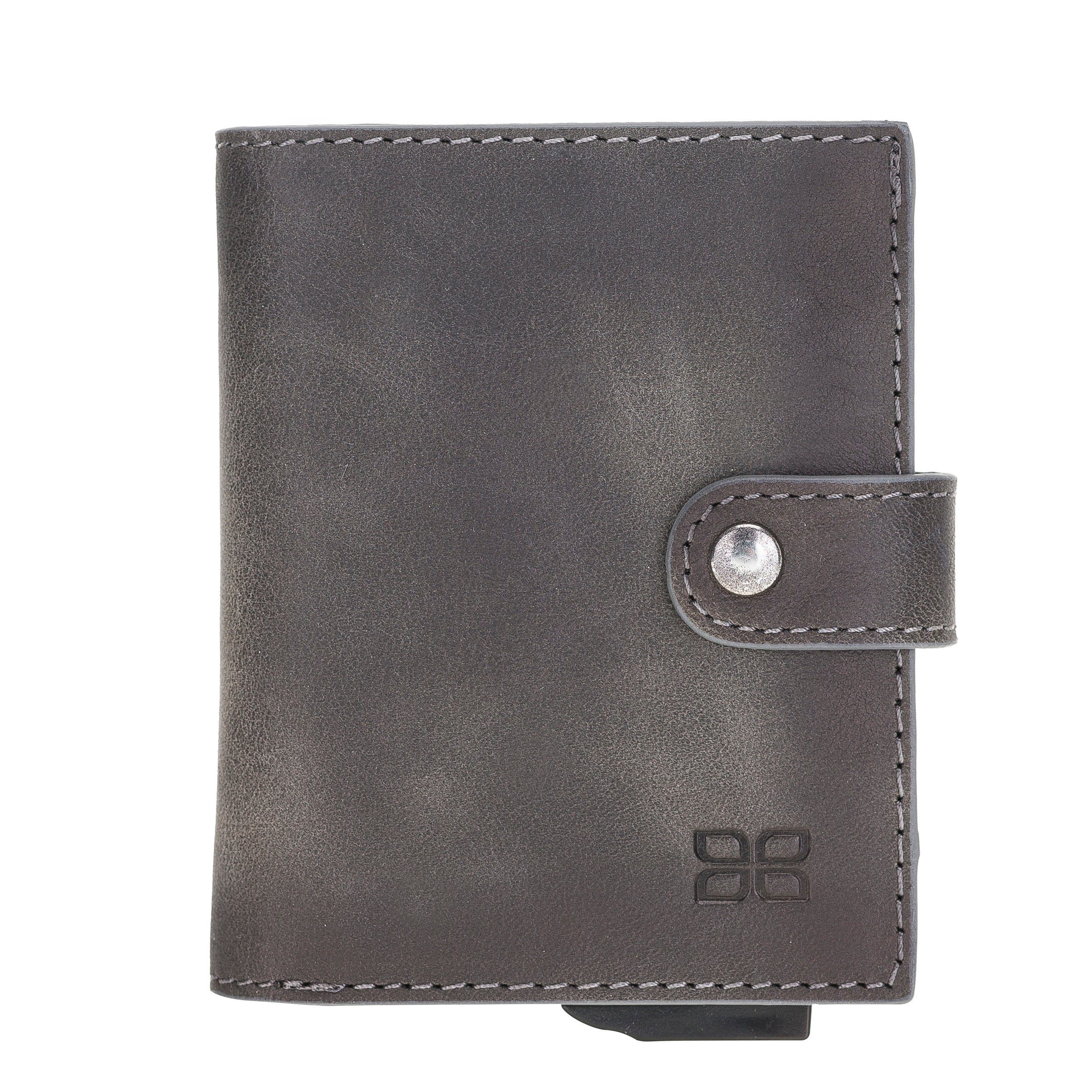 Palermo Genuine Leather Zip Mechanical Card Holder