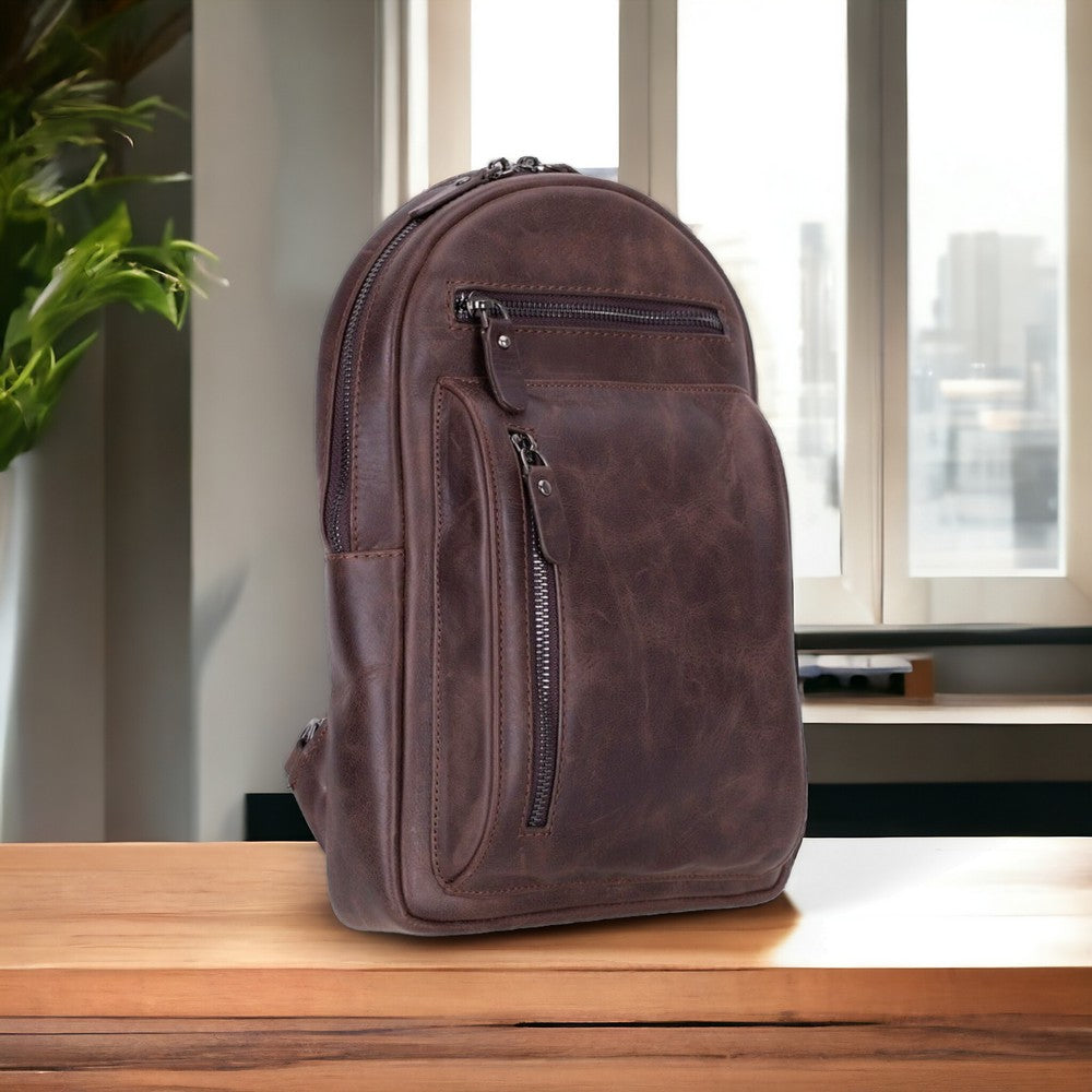 Sac bandoulière en cuir Blake