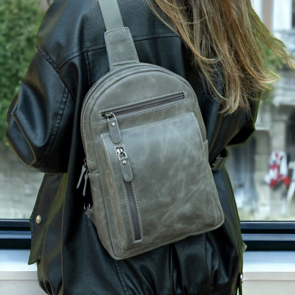 Sac bandoulière en cuir Blake