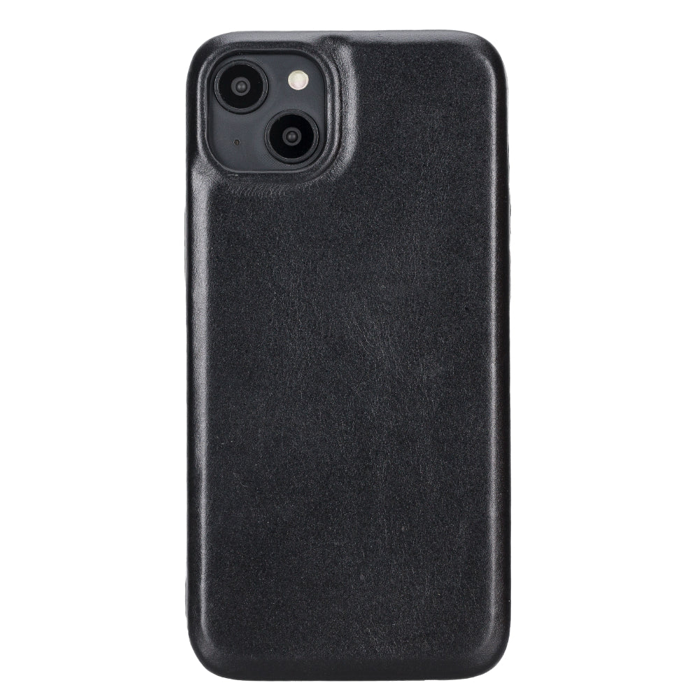 Black phone case on a white background
