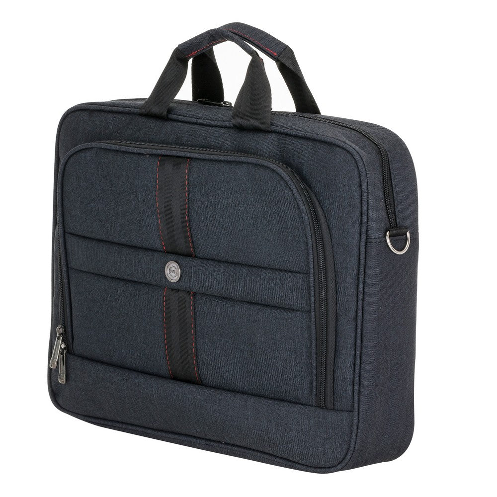 Stylish laptop case available in 13 inch and 15 inch sizes with metal zippers