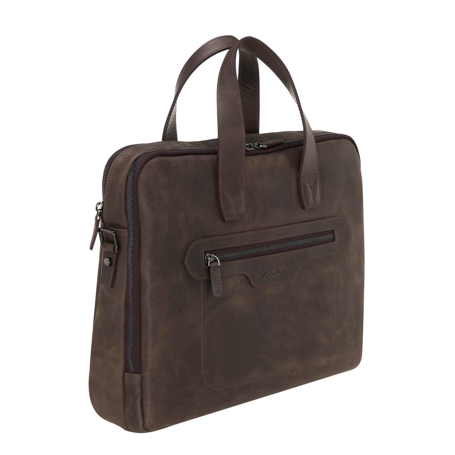 Mallette d'affaires en cuir Luxentra 16" / Mallette pour ordinateur portable