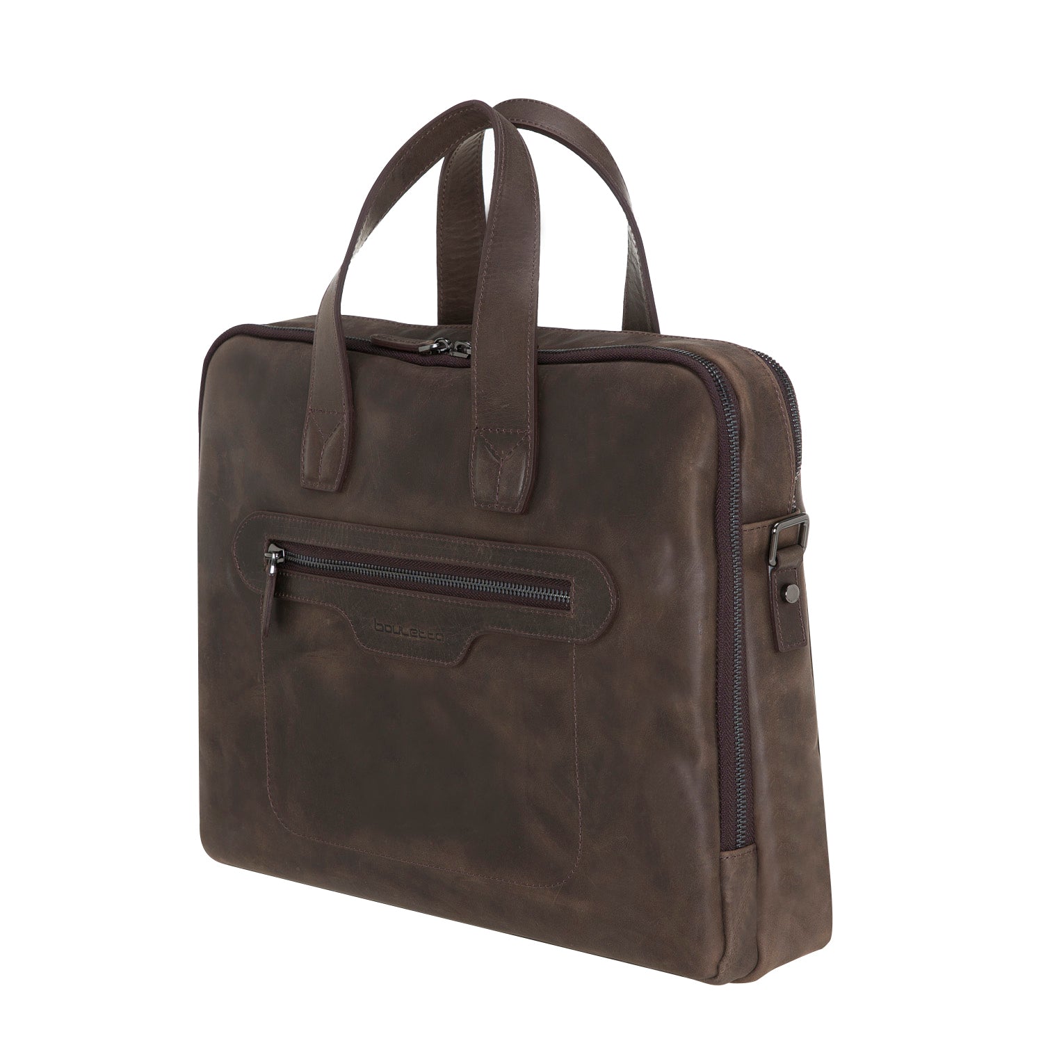 Mallette d'affaires en cuir Luxentra 16" / Mallette pour ordinateur portable