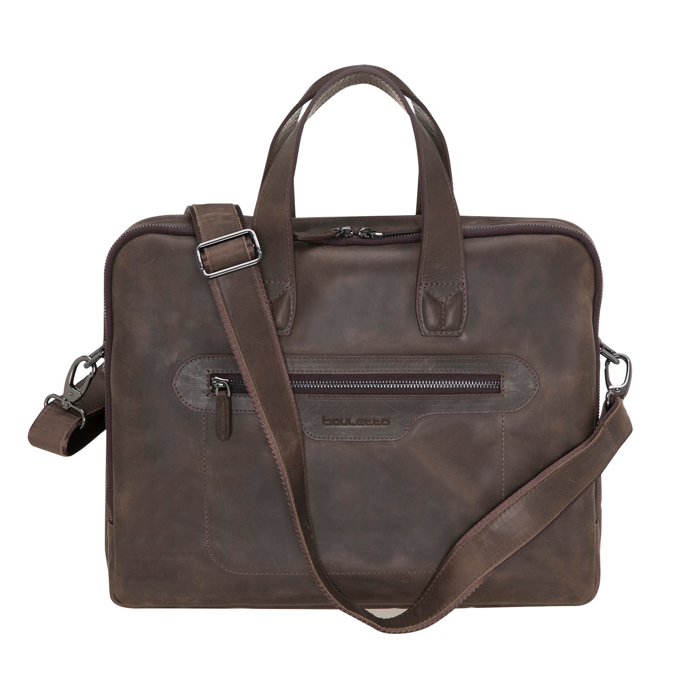 Mallette d'affaires en cuir Luxentra 16" / Mallette pour ordinateur portable