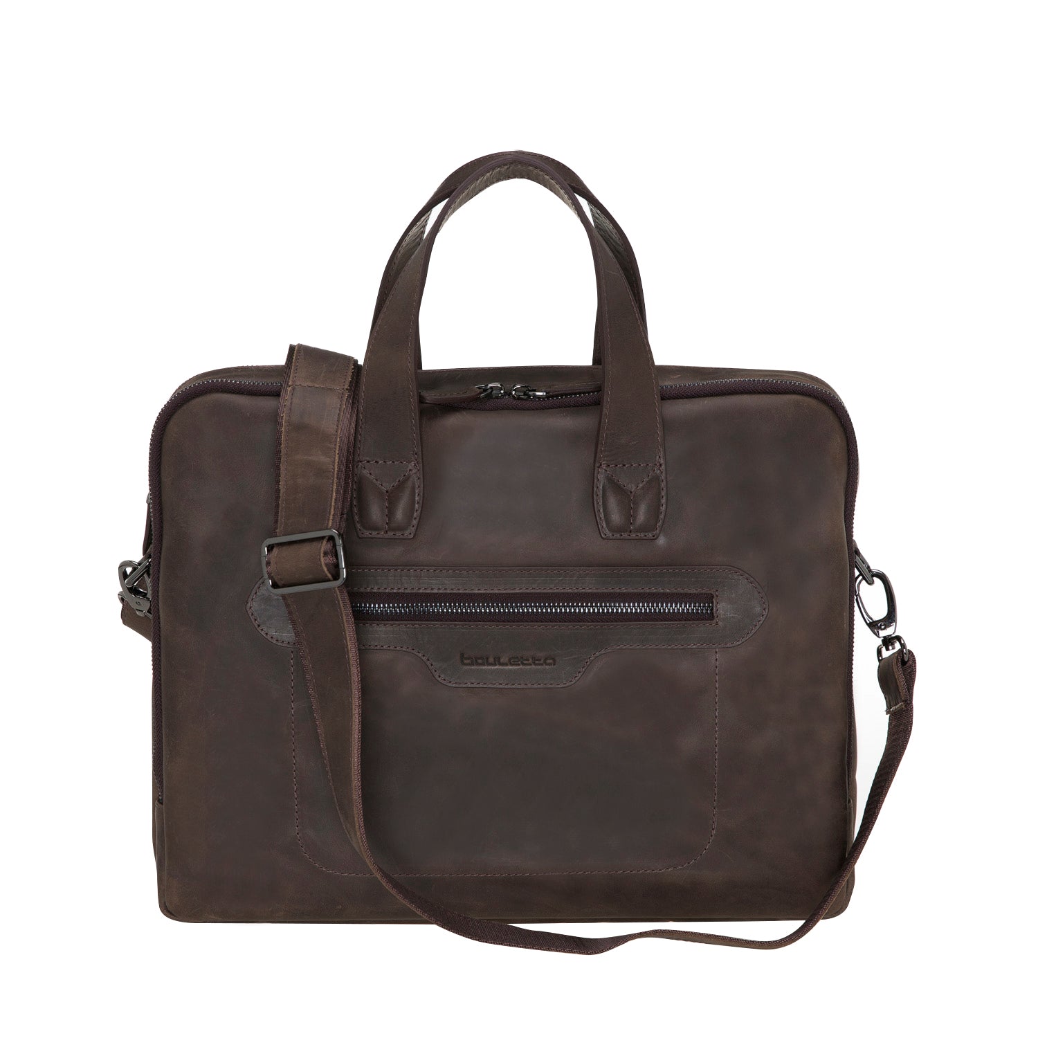 Mallette d'affaires en cuir Luxentra 16" / Mallette pour ordinateur portable