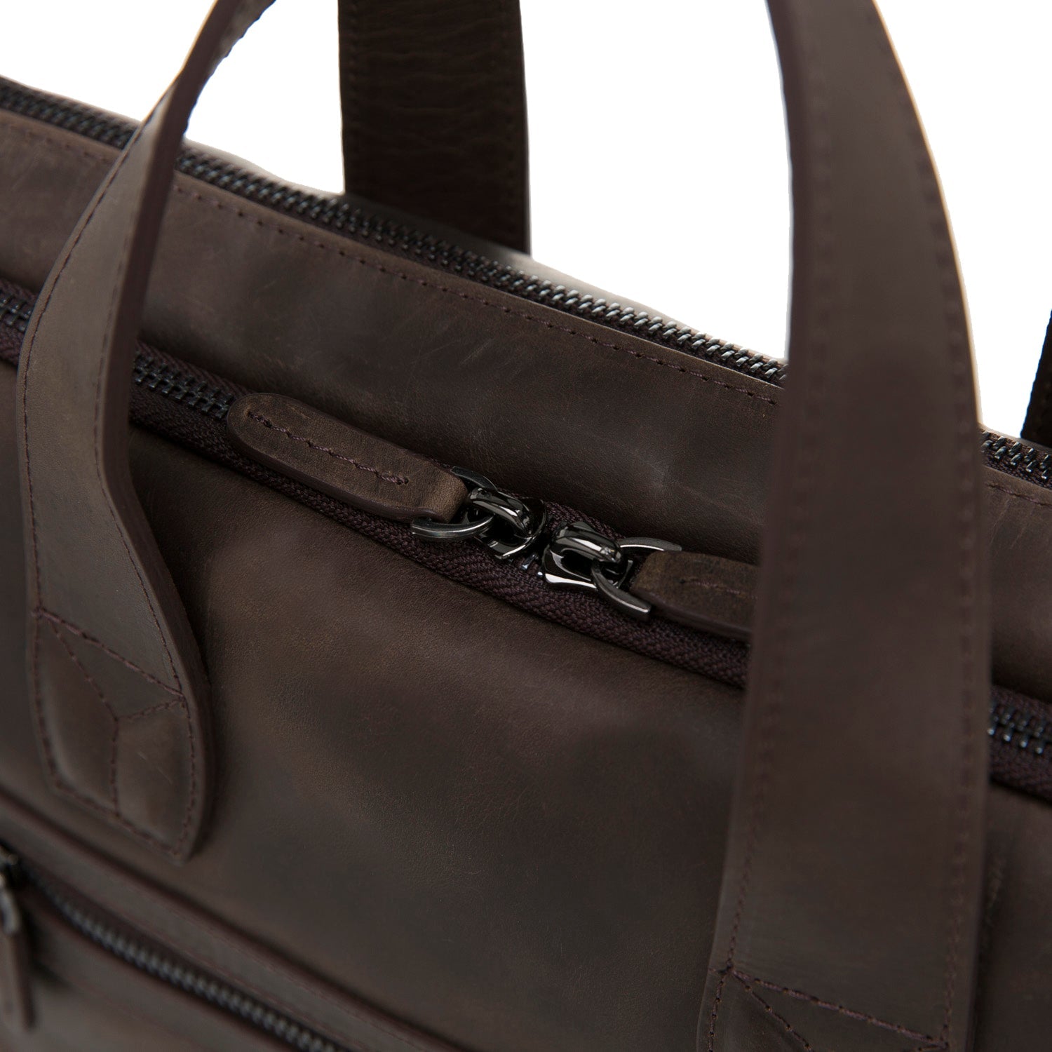 Mallette d'affaires en cuir Luxentra 16" / Mallette pour ordinateur portable