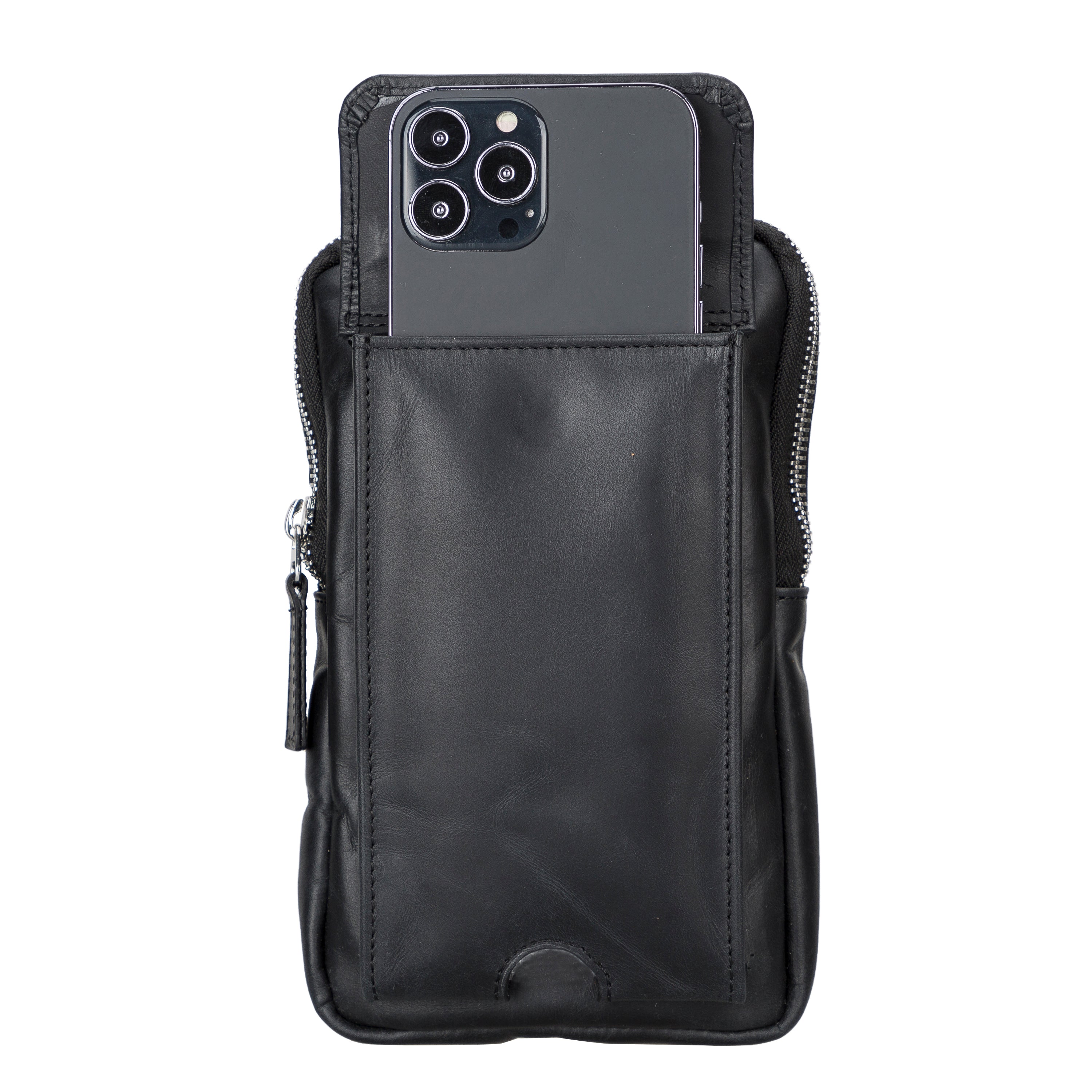 Nino Genuine Leather Crossbody Bag