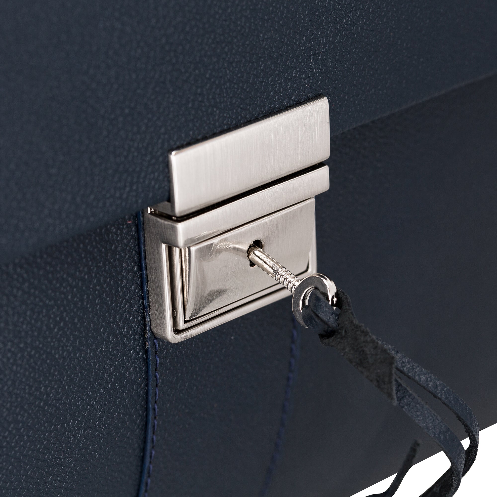 Wizard 14" Genuine Leather Business Briefcase / Laptop Case