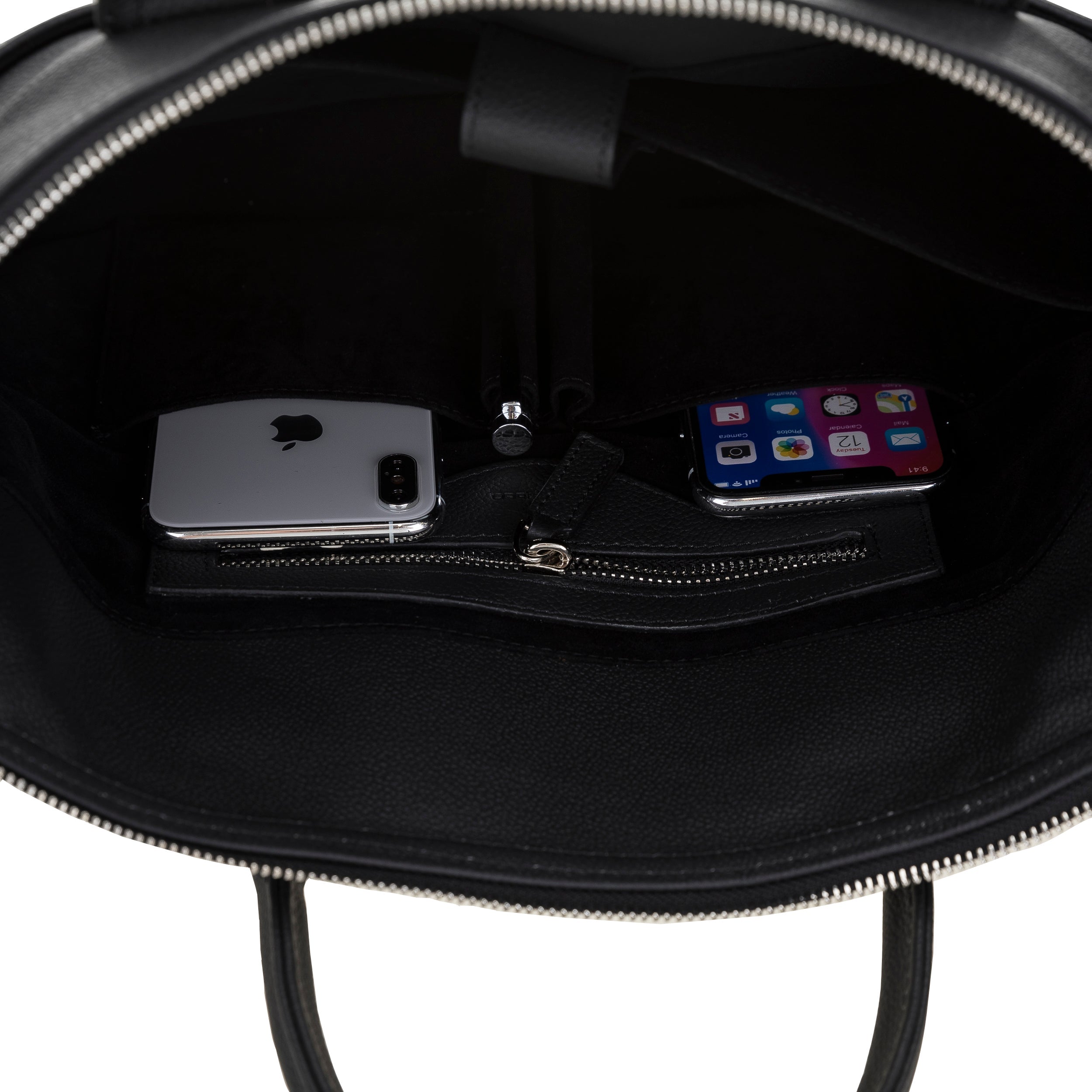 Wizard 14" Genuine Leather Business Briefcase / Laptop Case