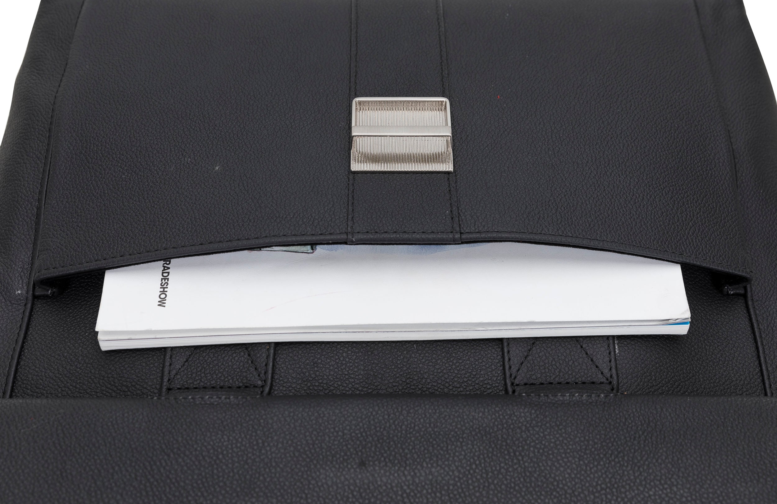 Wizard 14" Genuine Leather Business Briefcase / Laptop Case